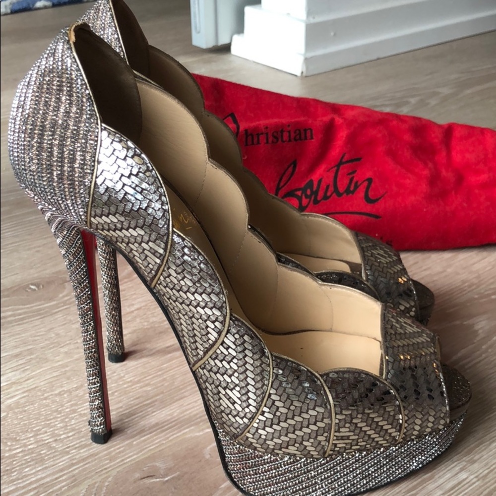 SOLD - Christian Louboutin Torsatoe 150mm pumps - Picture 5 of 7